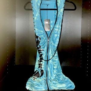 Salvage Tie Dye Hoodie Dress